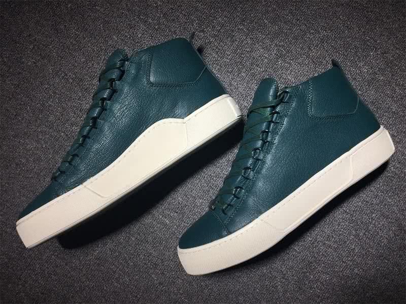 Balenciaga Classic High Top Sneakers Teal 4