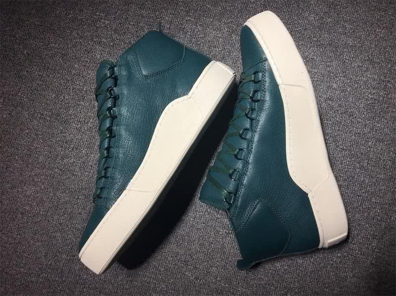 Balenciaga Classic High Top Sneakers Teal 6