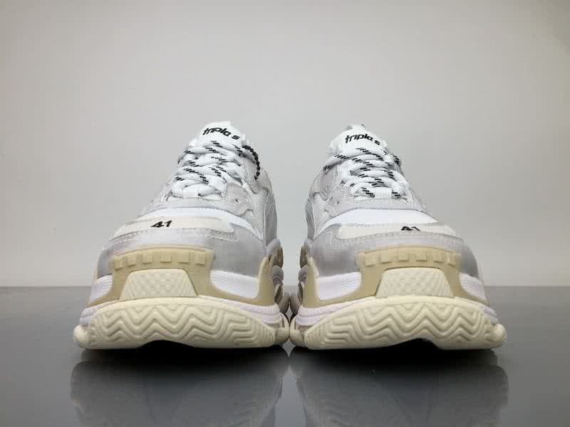 Balenciaga Triple S White and Grey 9
