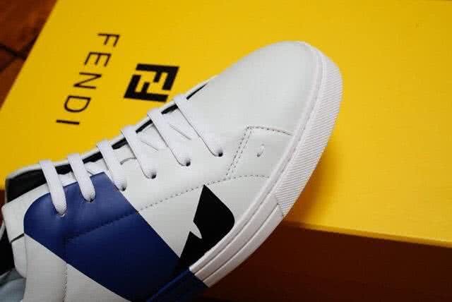 Fendi Sneakers Monster White Blue And Blakc Men 6