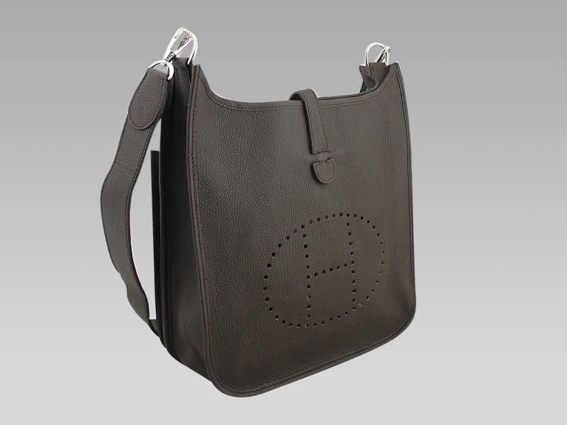 Hermes Evelyne Bag Chocolate 2