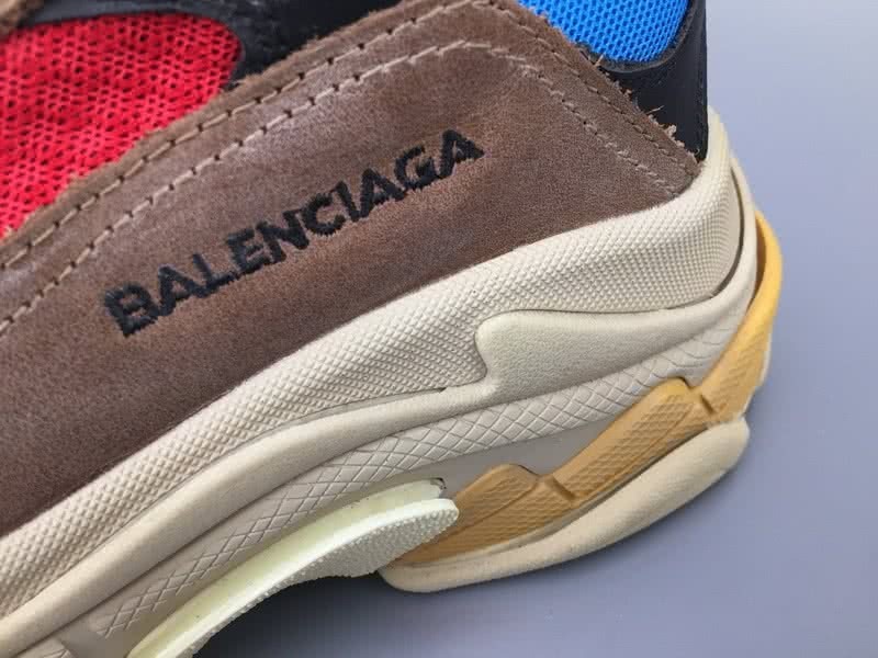 Balenciaga Triple S Brown and Red 7