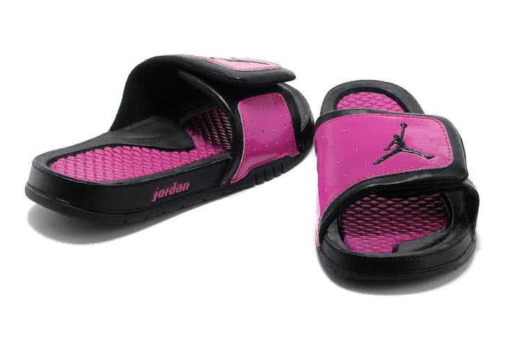 Air Jordan 2 Hydro Slipper Purple And Black Women 2