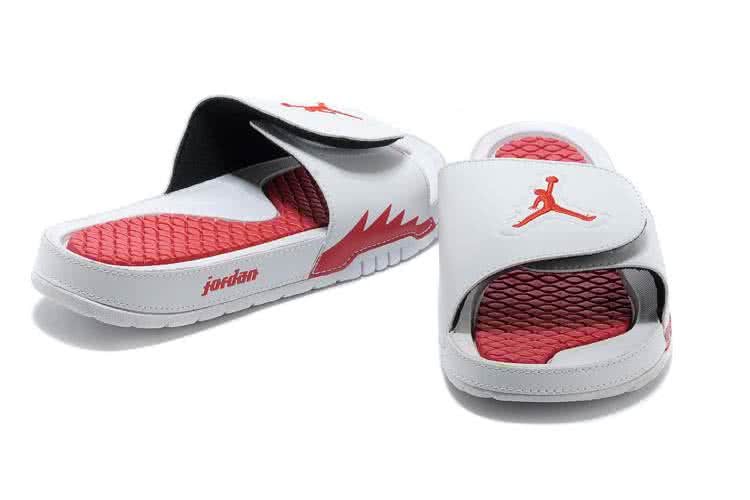 Air Jordan 2 Hydro Slipper Red And White Women 2