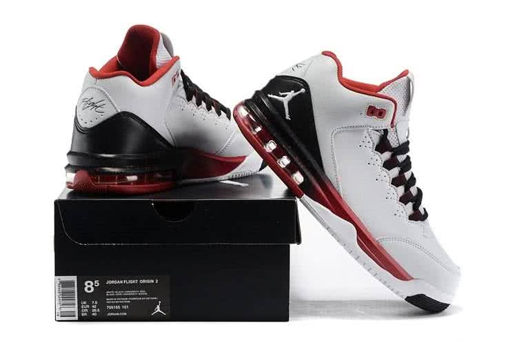 Air Jordan FLIGHT ORIGIN 2 White And Red Men 3