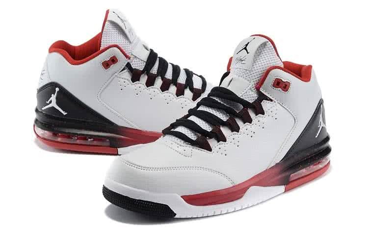 Air Jordan FLIGHT ORIGIN 2 White And Red Men 5