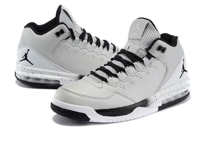 Air Jordan FLIGHT ORIGIN 2 White And Black Men 3