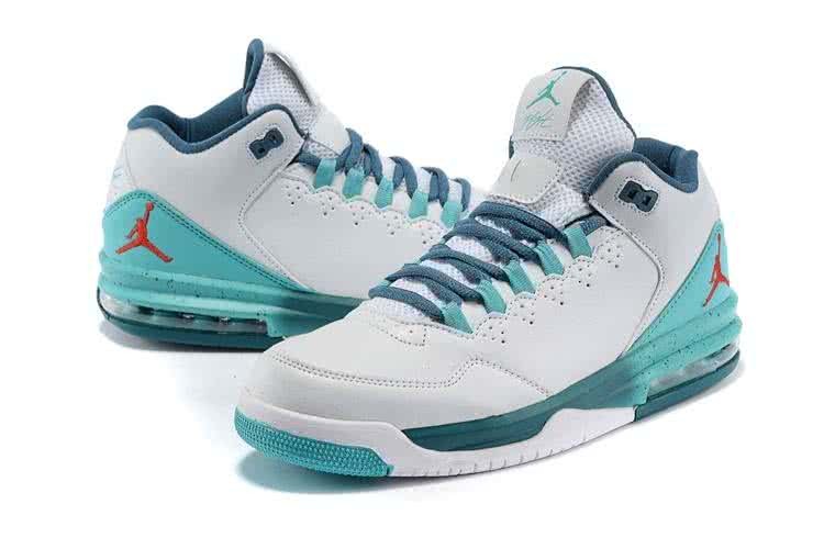 Air Jordan FLIGHT ORIGIN 2 Blue And White Men 4