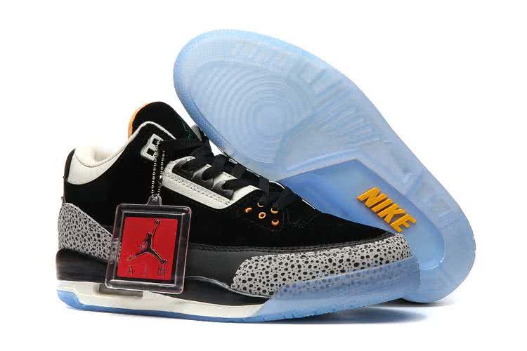 Atmos x Air Jordan3 Black And Bule Men 1