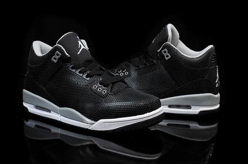 Air Jordan 3 Future Black And White Men 5
