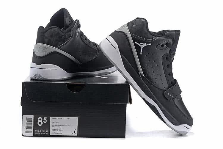 Air Jordan 3 Black And Grey Men 2