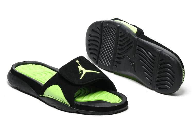 Air Jordan 4 Jordan Slipper Hydro IV Retro Green And Black Men 1