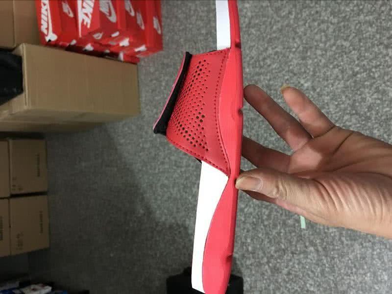 Air Jordan 5 Red Slipper Men 2