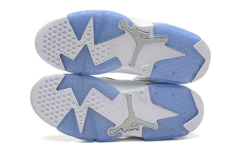 Air Jordan 6 White And Blue Men 2
