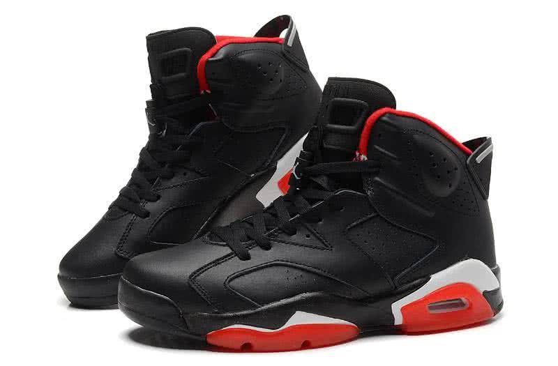 Air Jordan 6 Black And Red Men 4