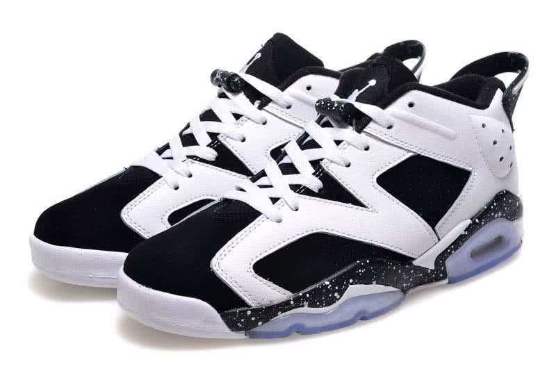 Air Jordan 6 White And Black Women/Men 3