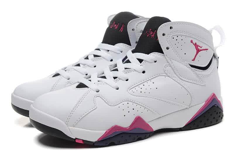 Air Jordan 7 White And Red Women 2