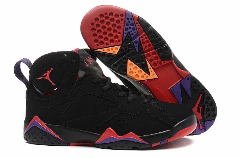 Air Jordan 7 Red And Black Women 1