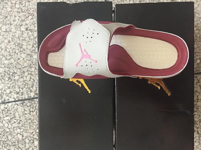 Air Jordan 7 White And Wine Red Men 3