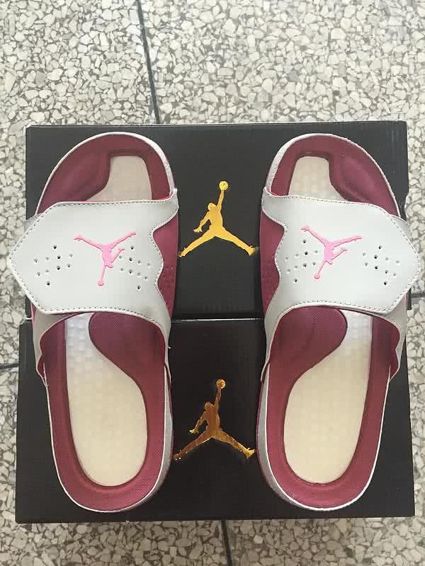 Air Jordan 7 White And Wine Red Men 4