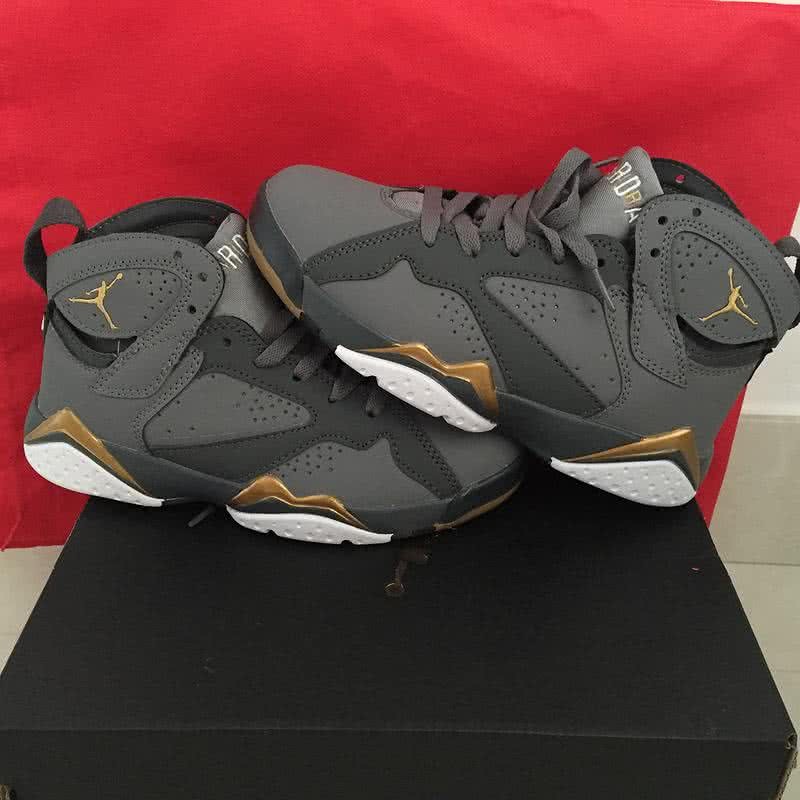 Air Jordan 7 Black And Pink Women 3