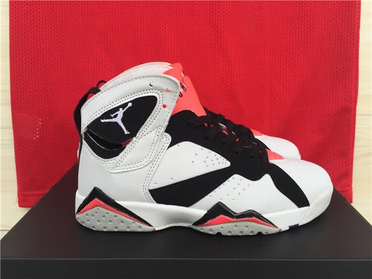Air Jordan 7 White Red And Black Women 5