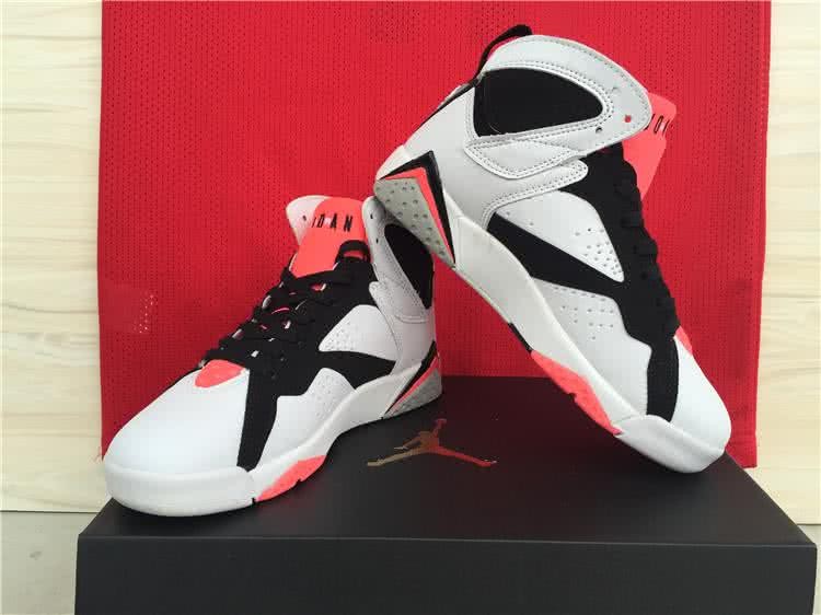 Air Jordan 7 White Red And Black Women 7