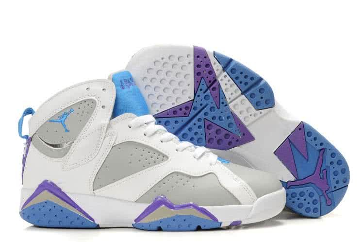 Air Jordan White And Grey Women 1