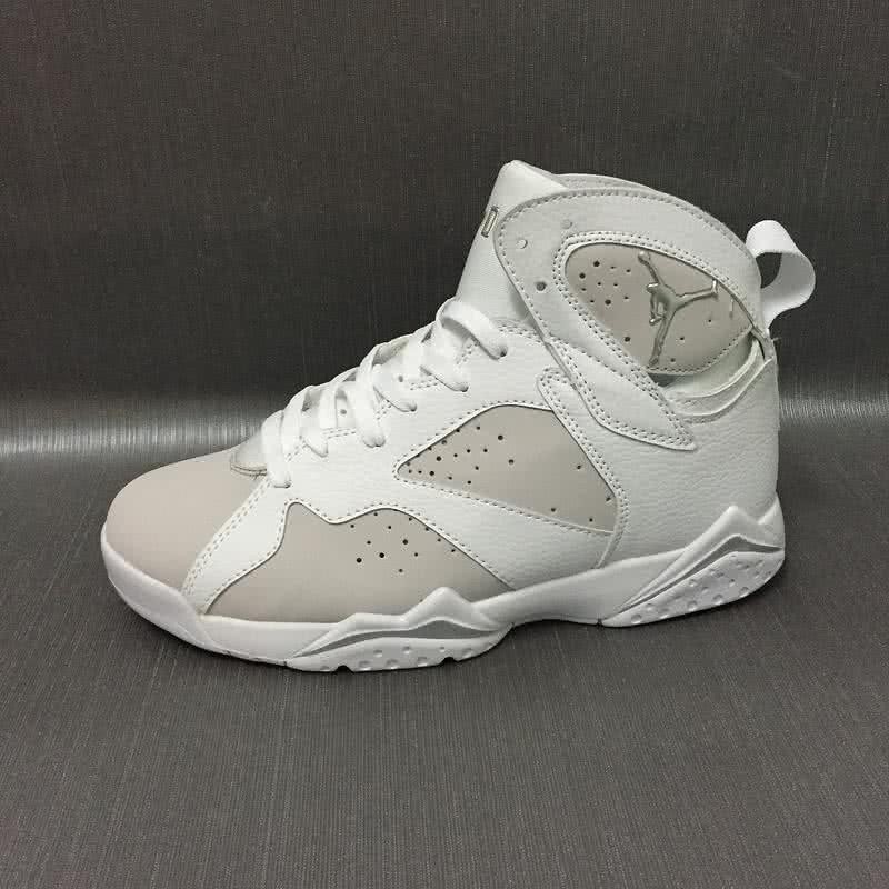 Air Jordan 7 White And Grey Women/Men 3