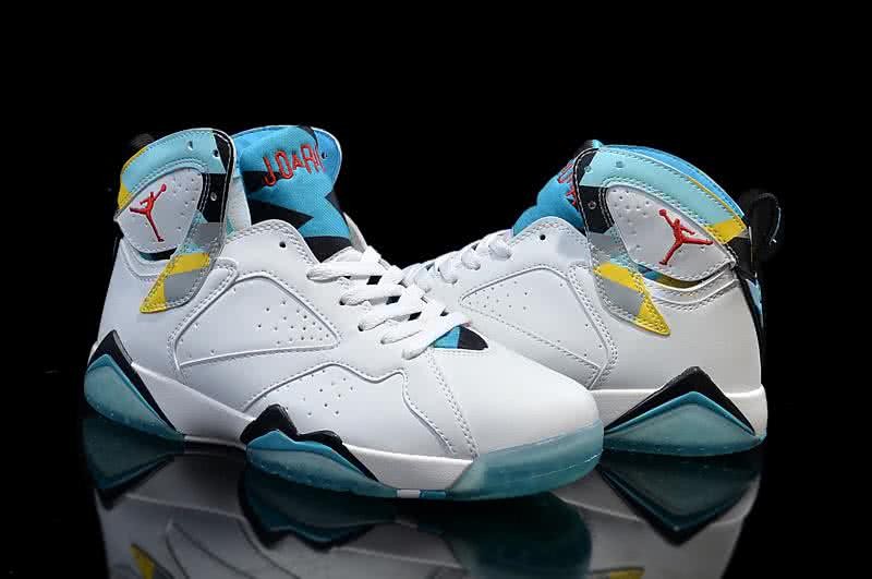 Air Jordan 7 White And Blue Men 6