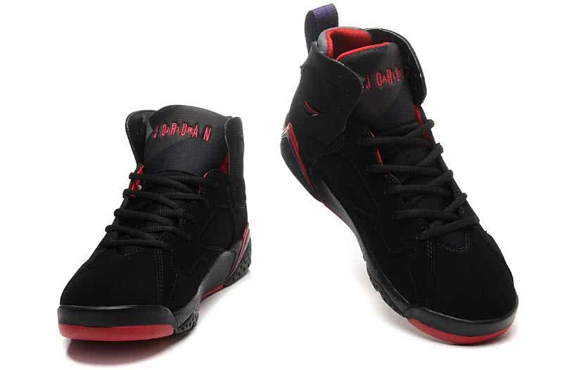 Air Jordan 7 Black And Red Women 3