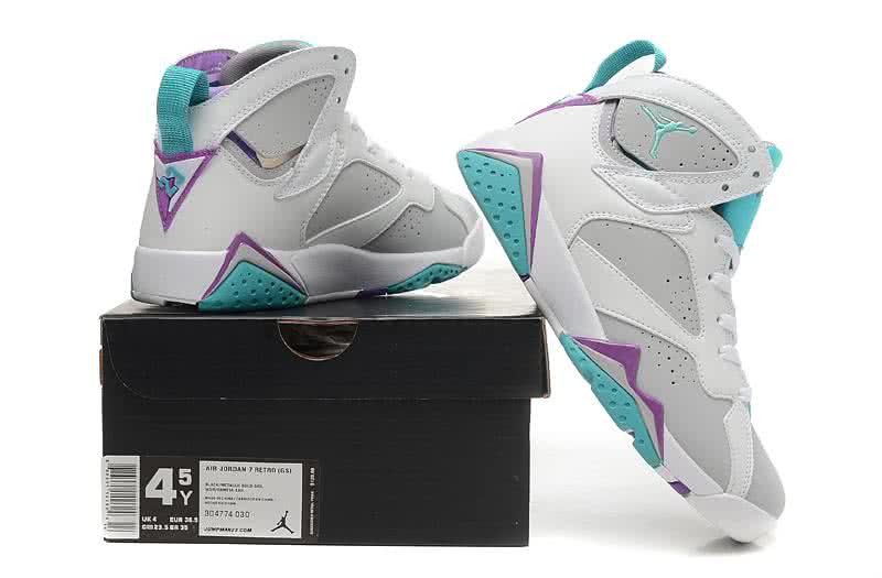 Air Jordan 7 White And Blue Men 6