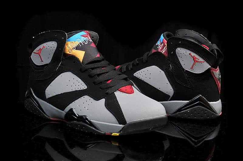 Air Jordan 7 Black And White Men 2