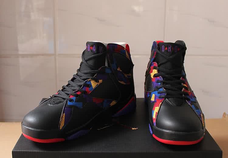 Air Jordan 7 Black And Red Men 3
