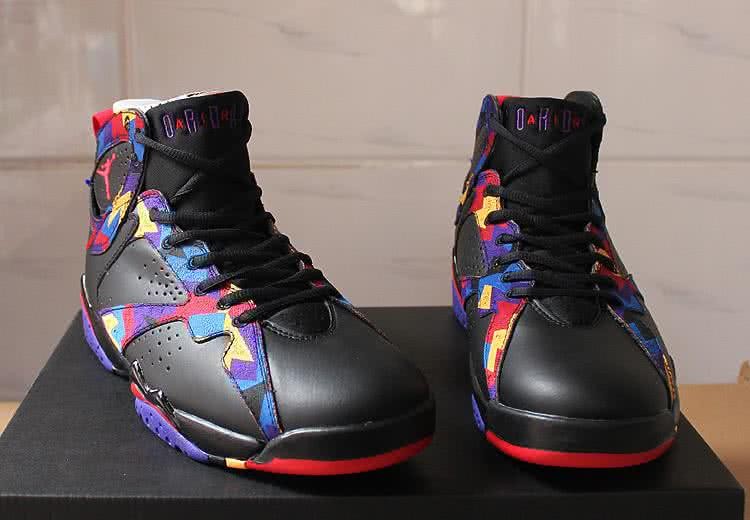 Air Jordan 7 Black And Red Men 5