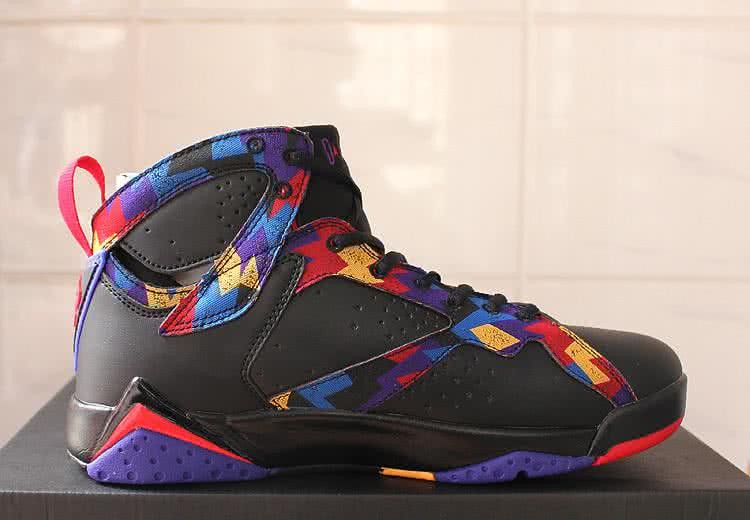 Air Jordan 7 Black And Red Men 6