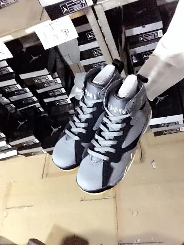 Air Jordan 7 Gold And Grey Women/Men 7