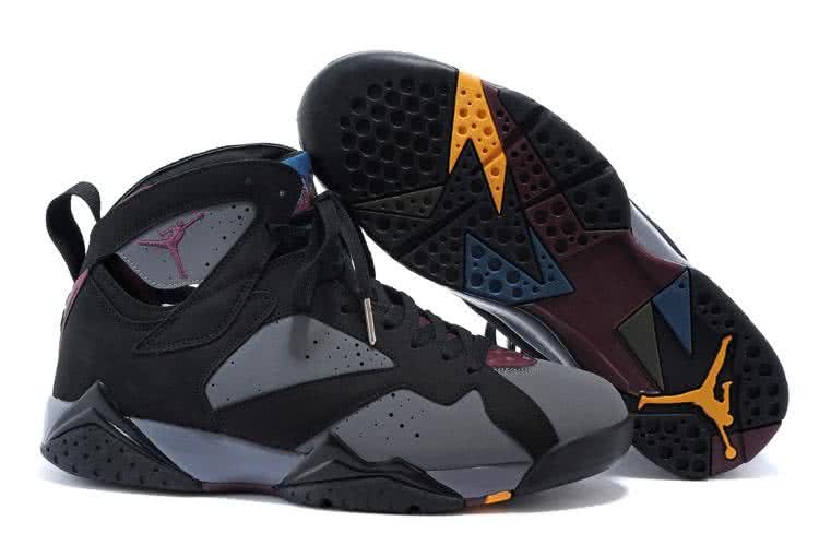 Air Jordan 7 Retro French Blue Black And Grey Men 1