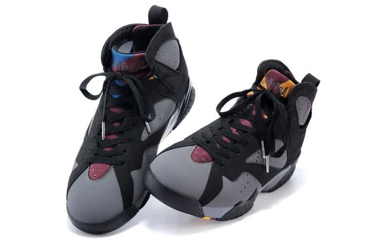 Air Jordan 7 Retro French Blue Black And Grey Men 5