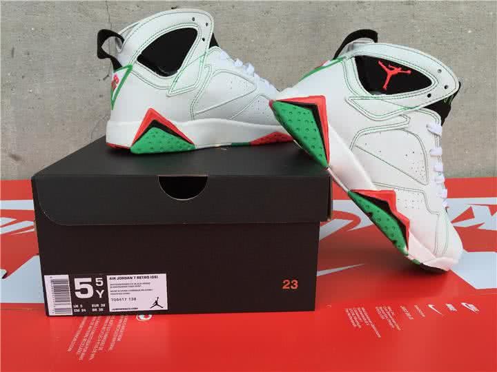 Air Jordan 7 White And Green Women 2