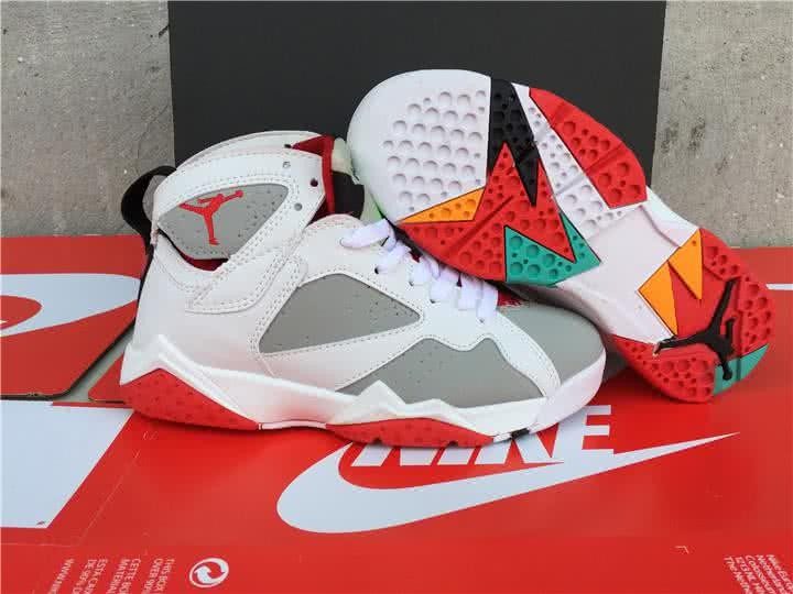 Air Jordan 7 White And Grey Women 1