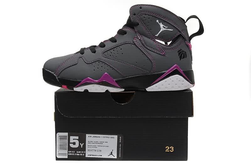 Air Jordan 7 White And Grey Women 3
