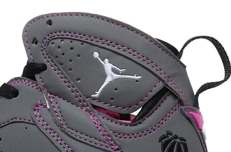 Air Jordan 7 White And Grey Women 5