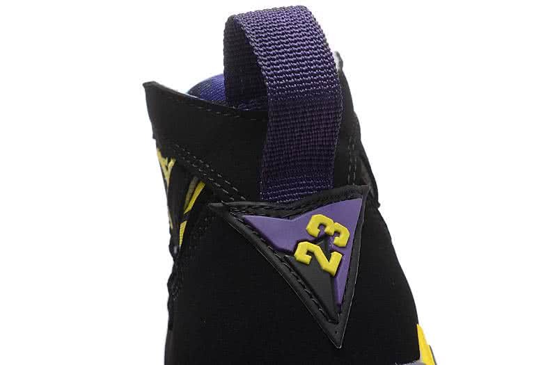 Air Jordan 7 Black And Blue Women 5