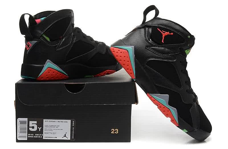 Air Jordan 7 Black And Red Women 7