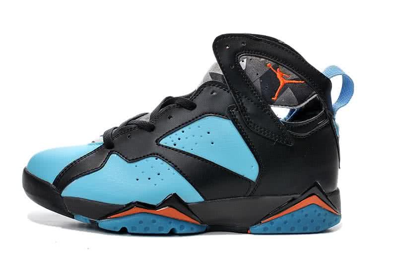 Air Jordan 7 Blue And Black Men 3