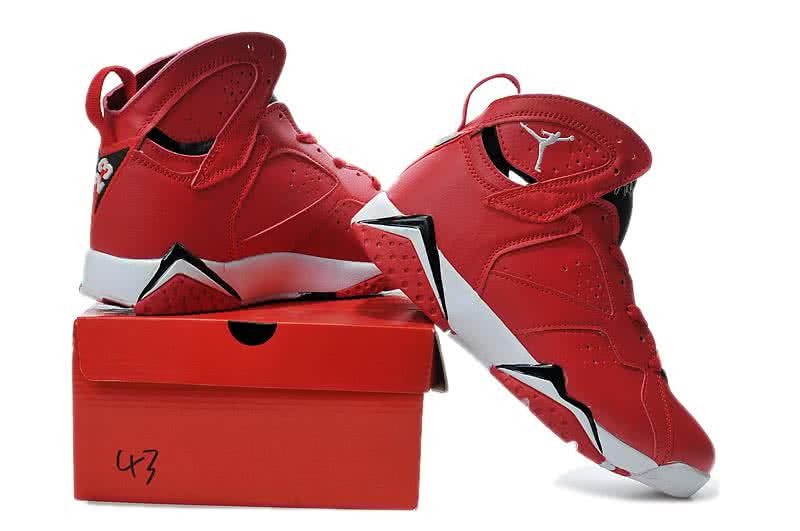 Air Jordan 7 White And Red Men 2