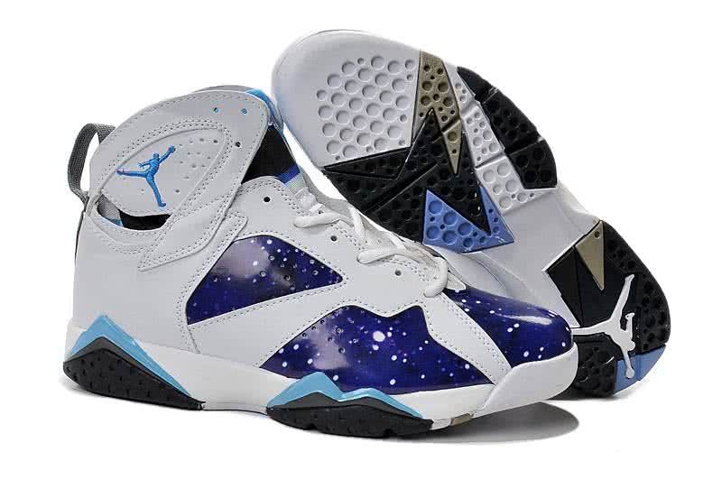 Air Jordan 7 White And Blue Men 1