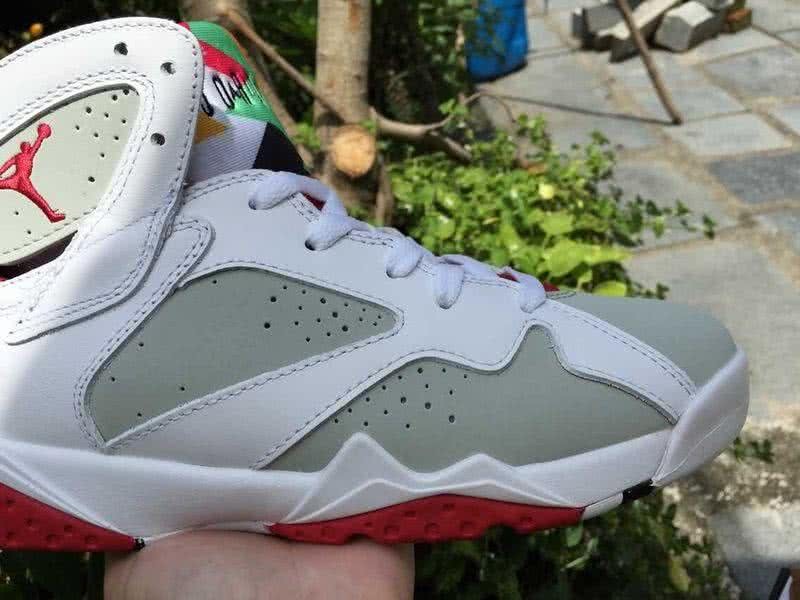 Air Jordan 7 Grey And White Women 3