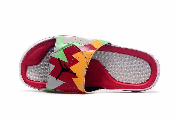 Air Jordan 7 Hydro VII Retro Slipper White And Red Men 5